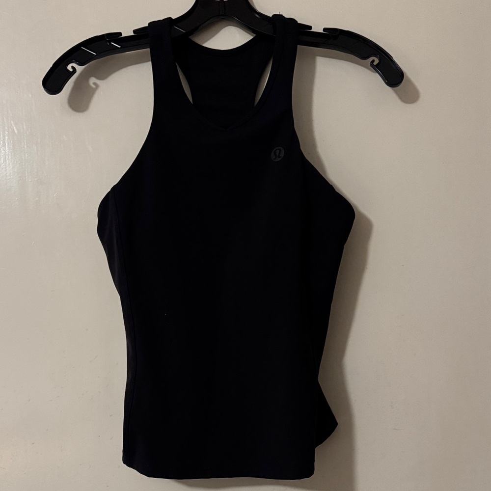 lululemon athletica Black Racerback Tank Top